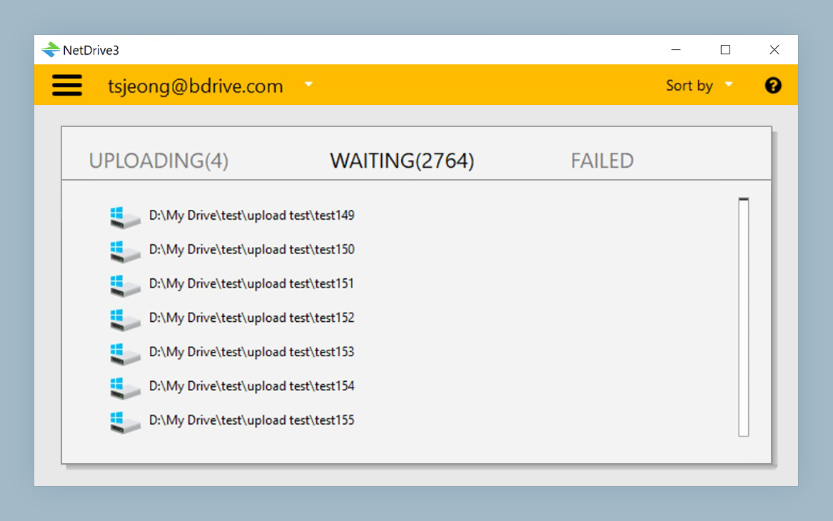 NetDrive 後台上傳功能